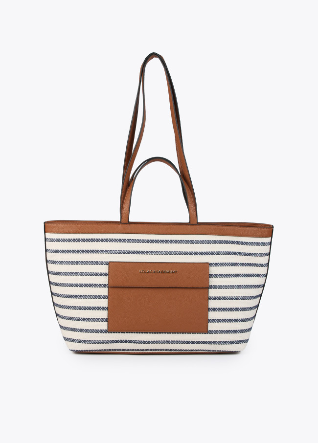 Lola Casademunt Bolso Shopper Combinado