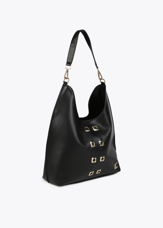 Lola Casademunt Bolso Shopper Con Ojales