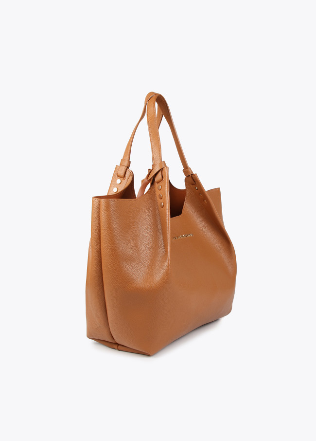 Lola Casademunt Bolso Shopper Con Tachuelas