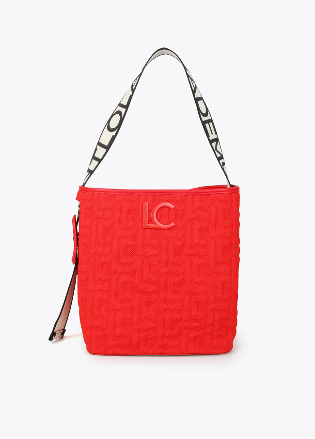 Lola Casademunt Bolso Shopper En Tejido Monograma