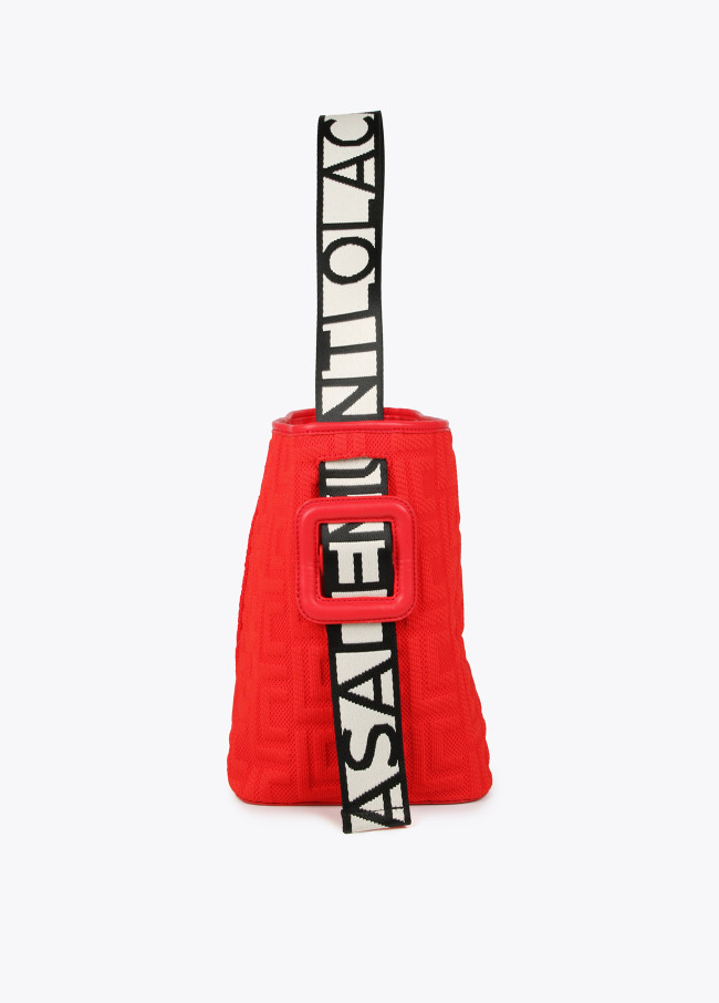 Lola Casademunt Bolso Shopper En Tejido Monograma