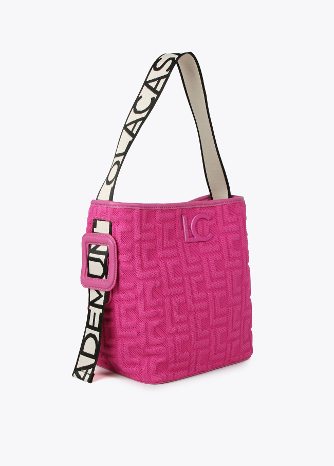 Lola Casademunt Bolso Shopper En Tejido Monograma