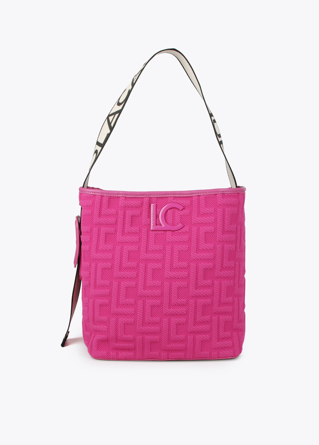 lola casademunt Bolso shopper en tejido monograma