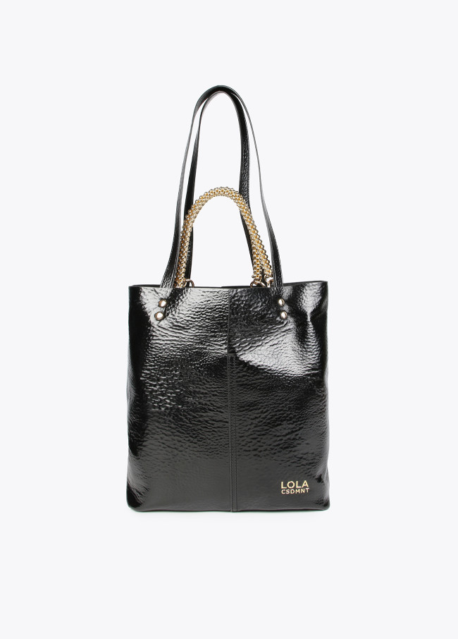 lola casademunt Bolso shopper metalizado