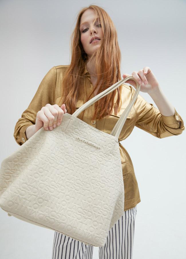 Lola Casademunt Bolso Shopper Monograma