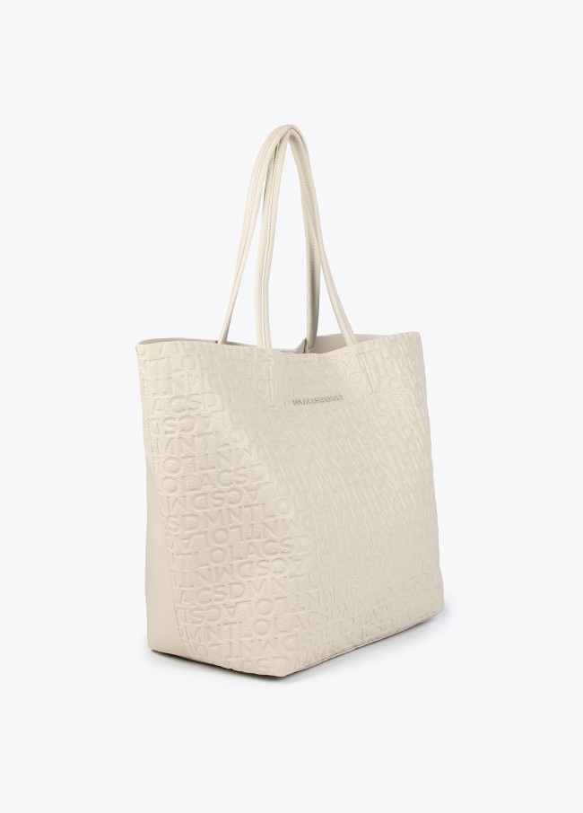 Lola Casademunt Bolso Shopper Monograma
