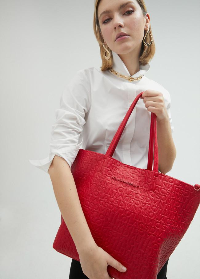 Lola Casademunt Bolso Shopper Monograma
