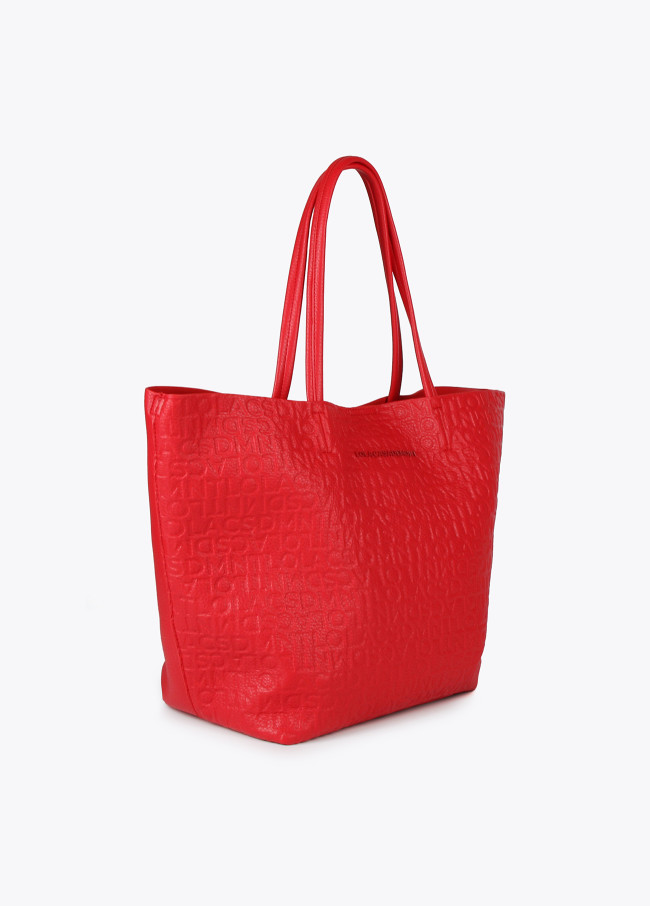 Lola Casademunt Bolso Shopper Monograma