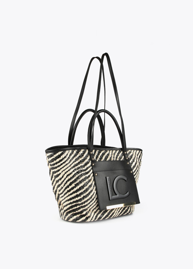 Lola Casademunt Bolso Shopper Tipo Cesta
