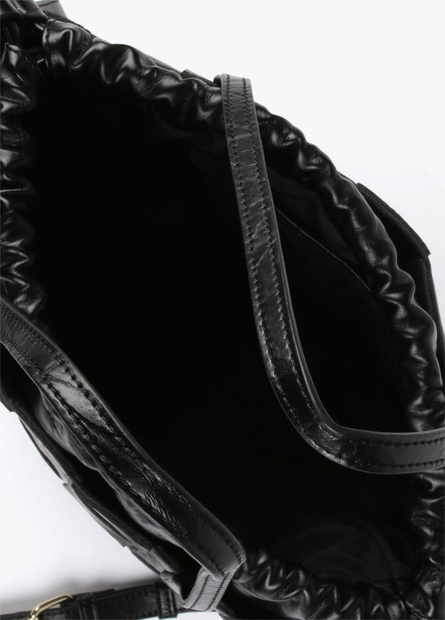 Lola Casademunt Bolso Shopper Trenzado Con Textura