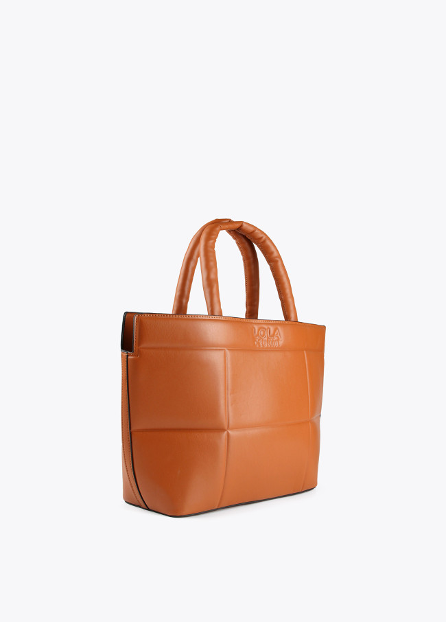 Lola Casademunt Bolso Tipo Shopper Acolchado