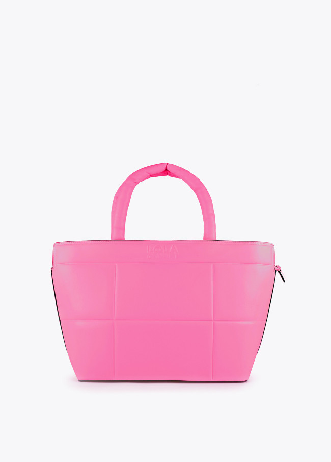 lola casademunt Bolso tipo shopper acolchado