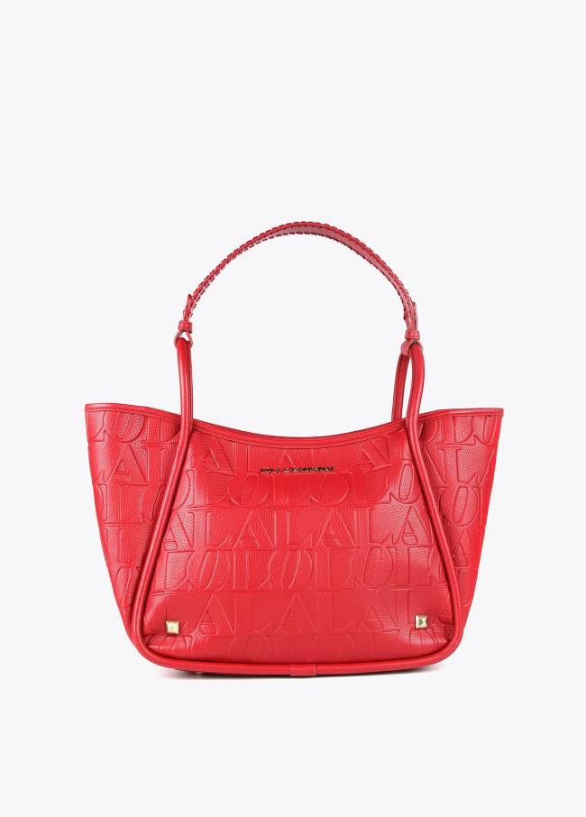 lola casademunt Bolso tipo shopper grabado
