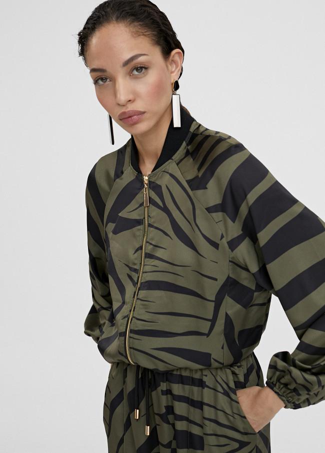 lola casademunt Bomber estampado animal