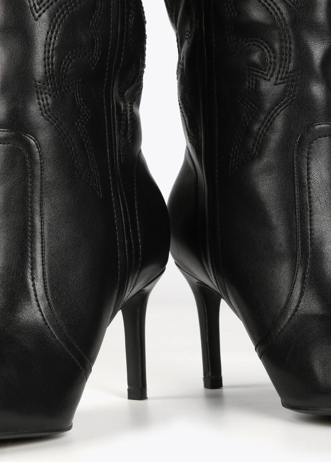 Lola Casademunt Bota Cowboy De Caña Alta