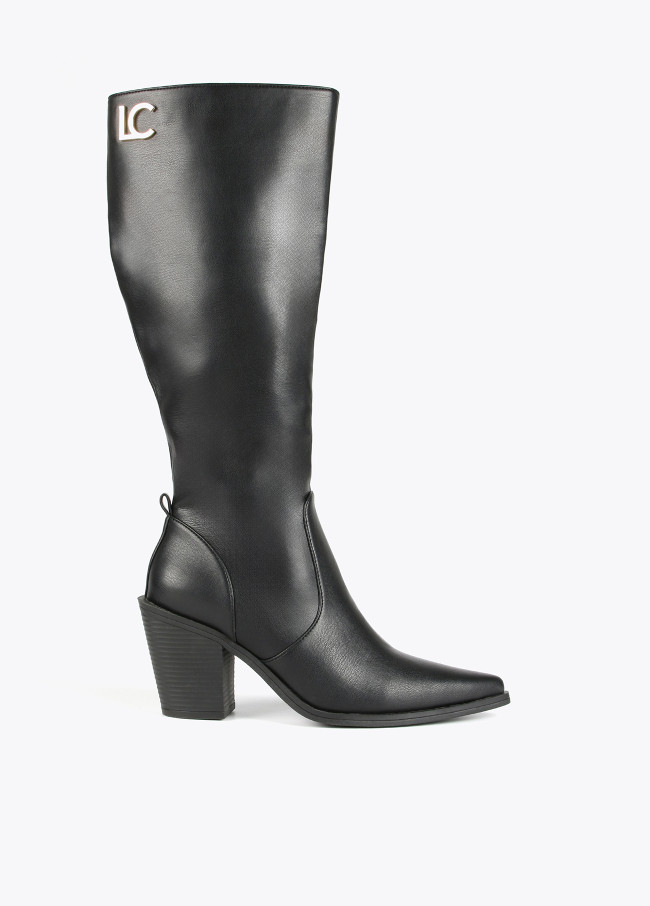 lola casademunt Bota estilo cowboy caña alta