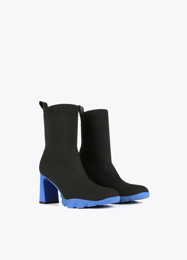 Lola Casademunt Botín Calcetín Con Suela Track