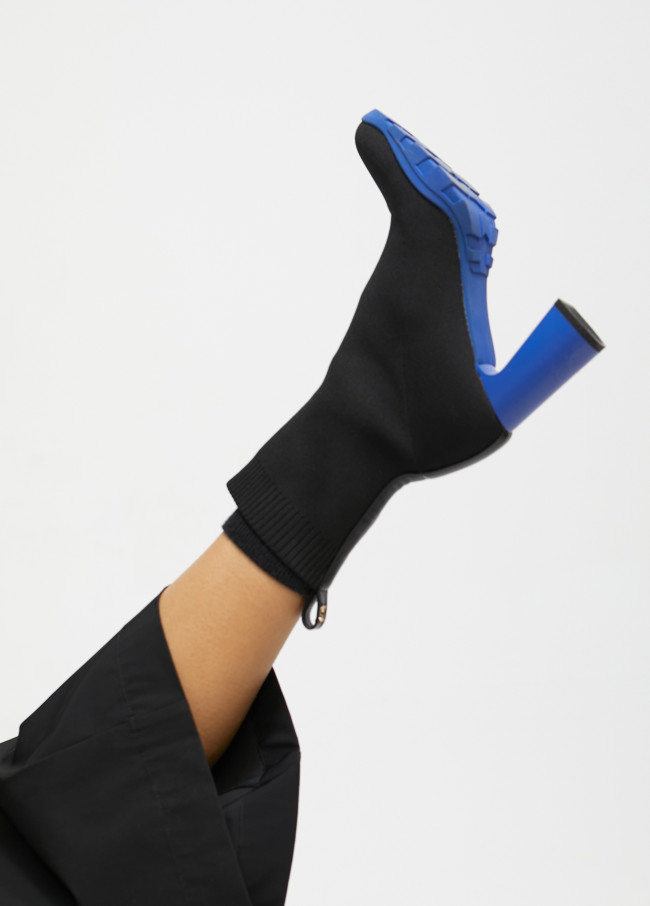 Lola Casademunt Botín Calcetín Con Suela Track