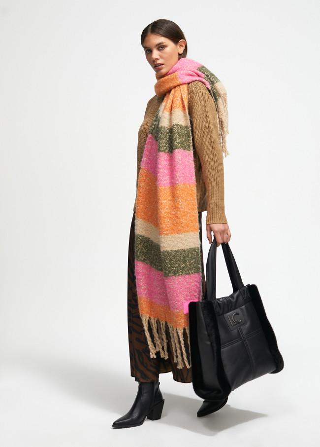 lola casademunt Bufanda rayas