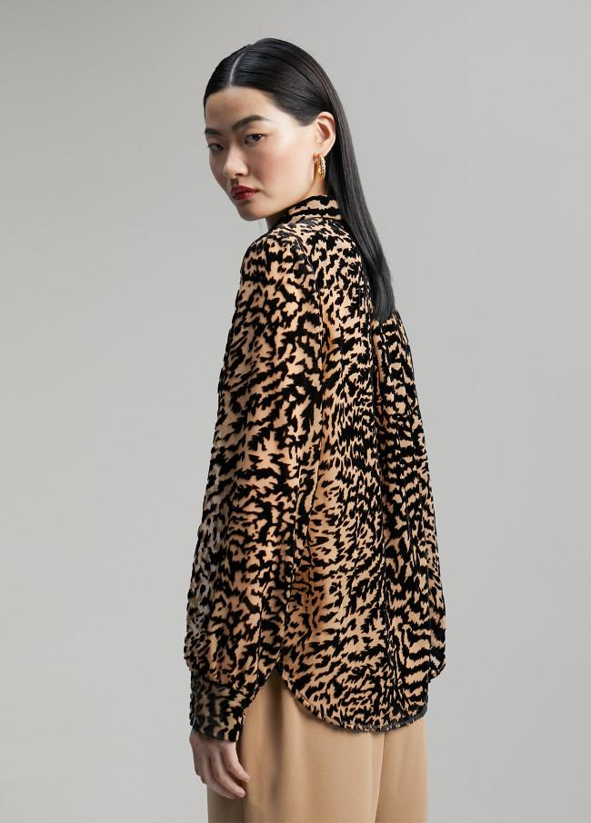 Lola Casademunt Camisa Animal Print