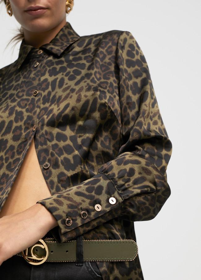 Lola Casademunt Camisa Animal Print