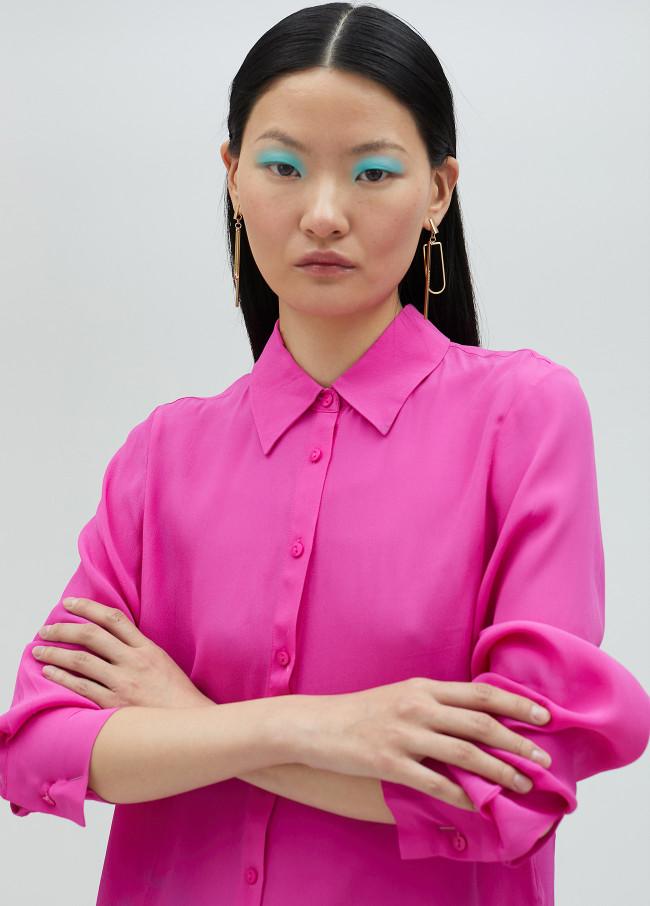 Lola Casademunt Camisa Básica De Seda