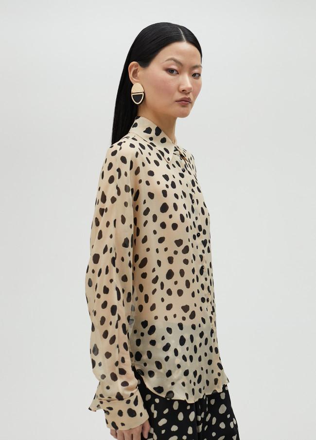 Lola Casademunt Camisa De Topos