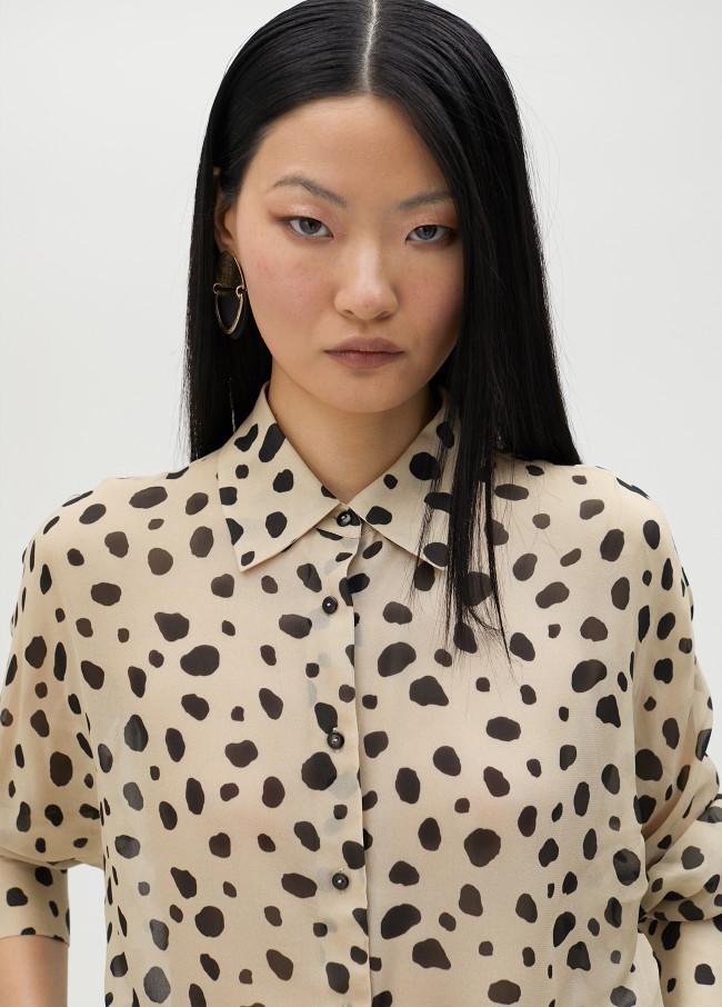 lola casademunt Camisa de topos