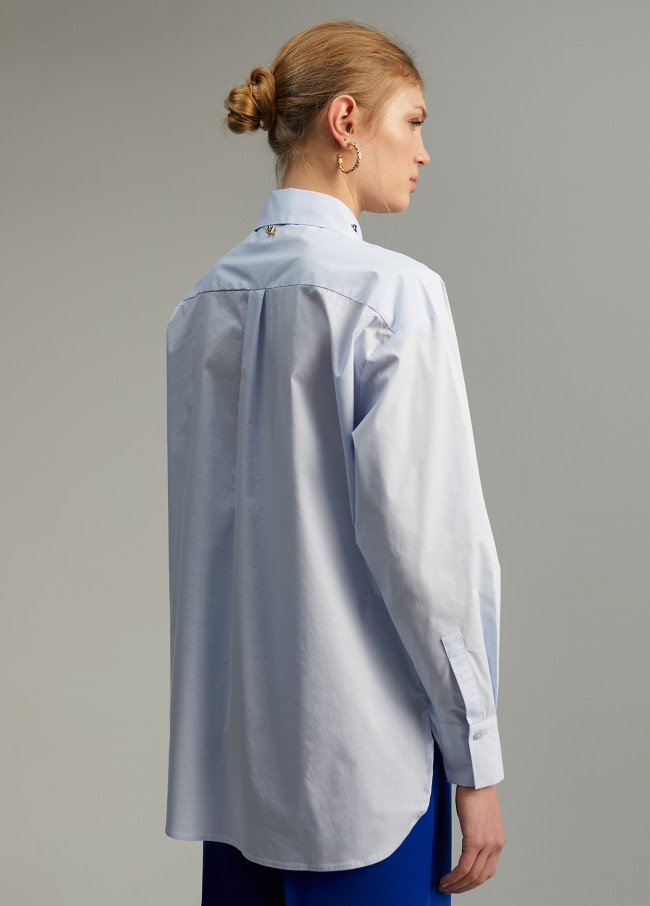 Lola Casademunt Camisa Detalle Joya