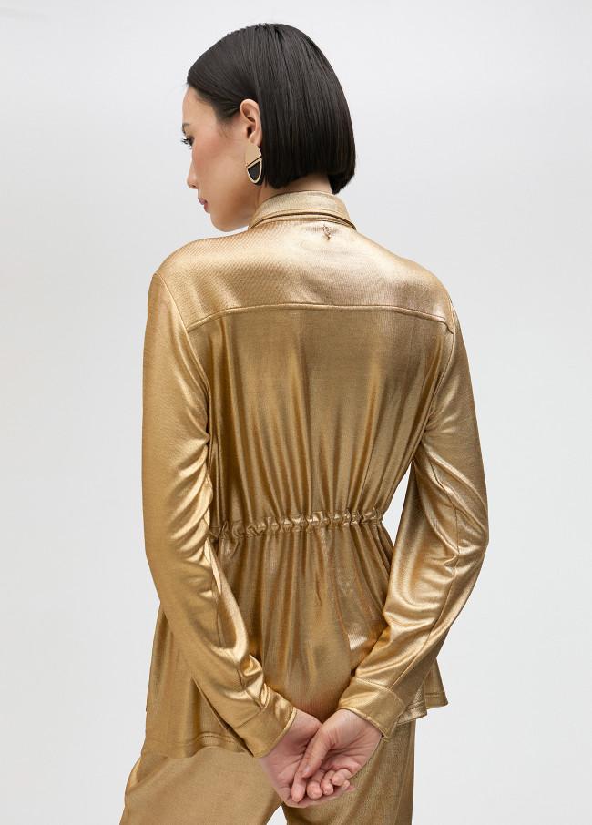 Lola Casademunt Camisa Dorada