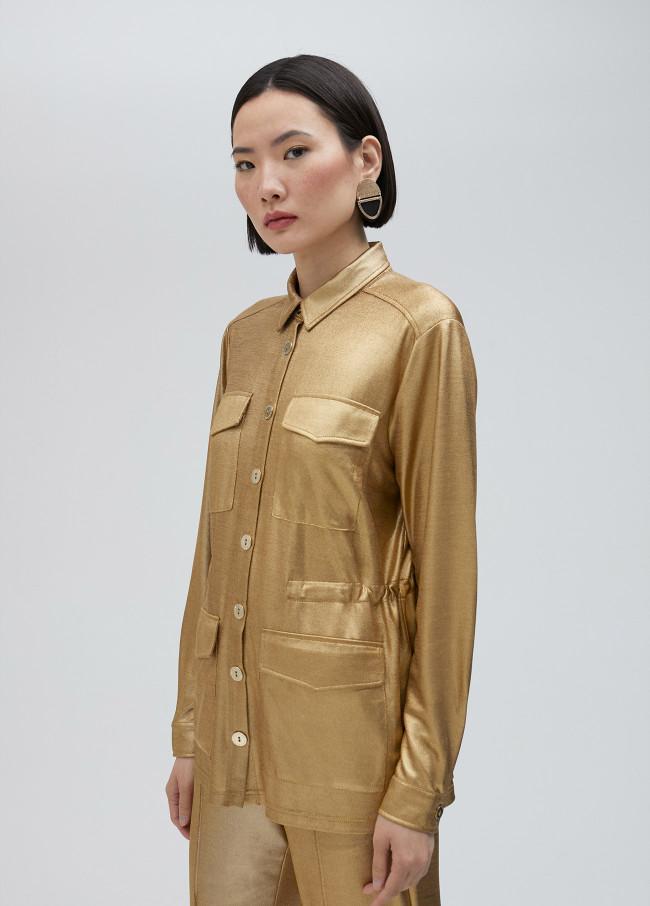lola casademunt Camisa dorada
