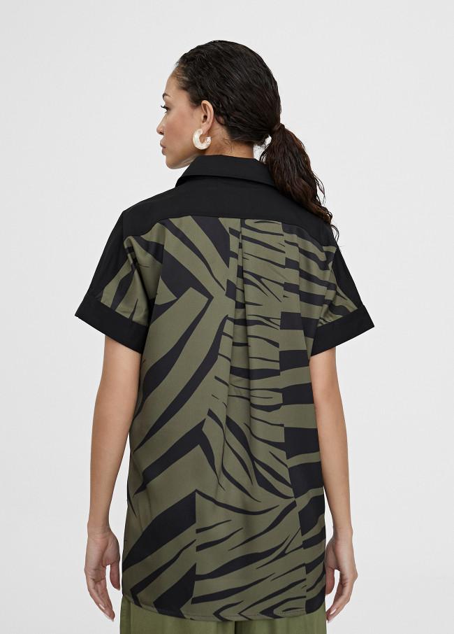 Lola Casademunt Camisa Estampado Espalda