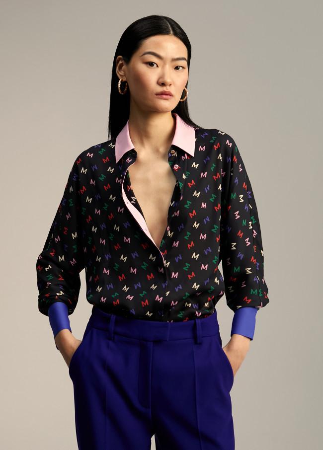 Lola Casademunt Camisa Estampado Monograma