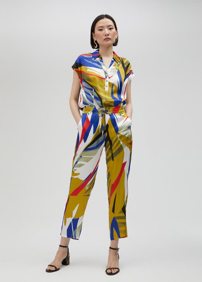 Lola Casademunt Camisa Estampado Tropical