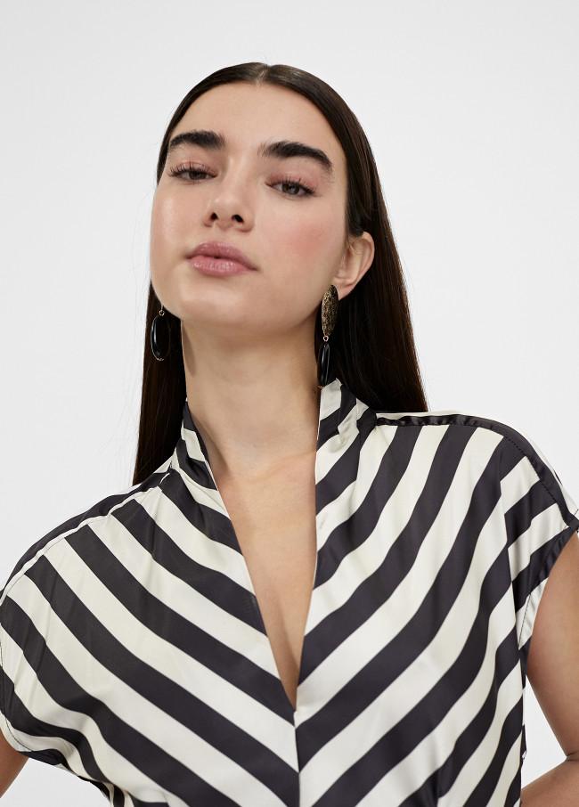 Lola Casademunt Camisa Fluida De Rayas