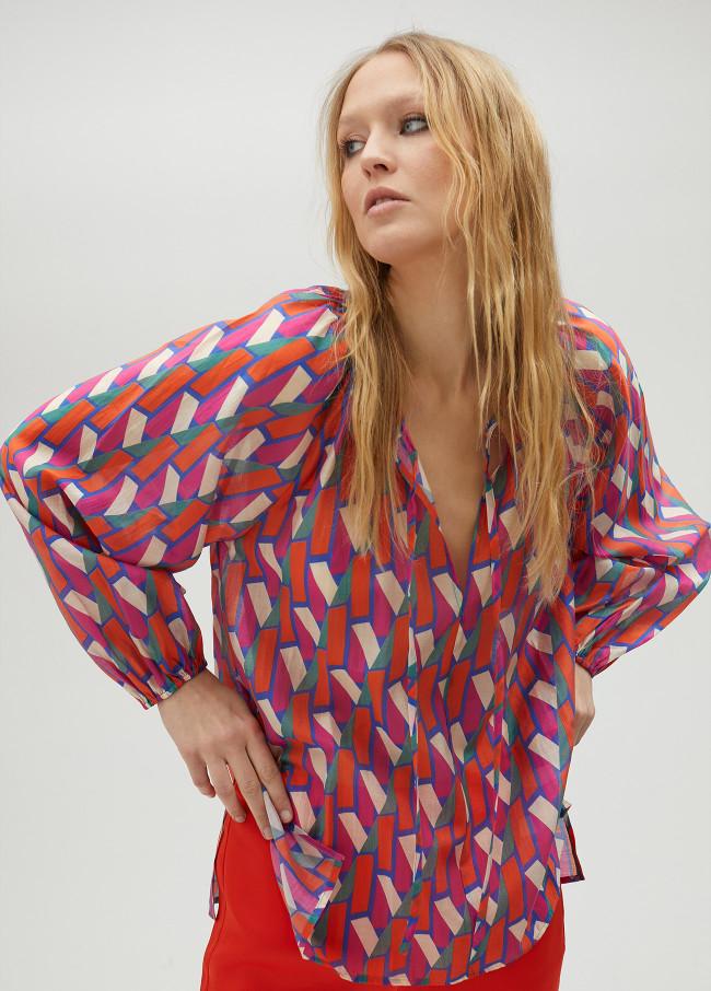 Lola Casademunt Camisa Logotipada Multicolor