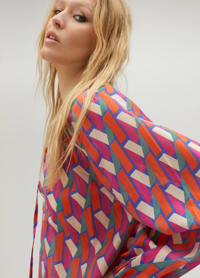 Lola Casademunt Camisa Logotipada Multicolor