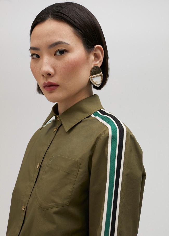 Lola Casademunt Camisa Popel Con Goma En Cintura