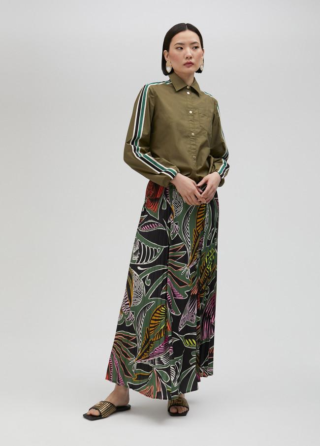 Lola Casademunt Camisa Popel Con Goma En Cintura