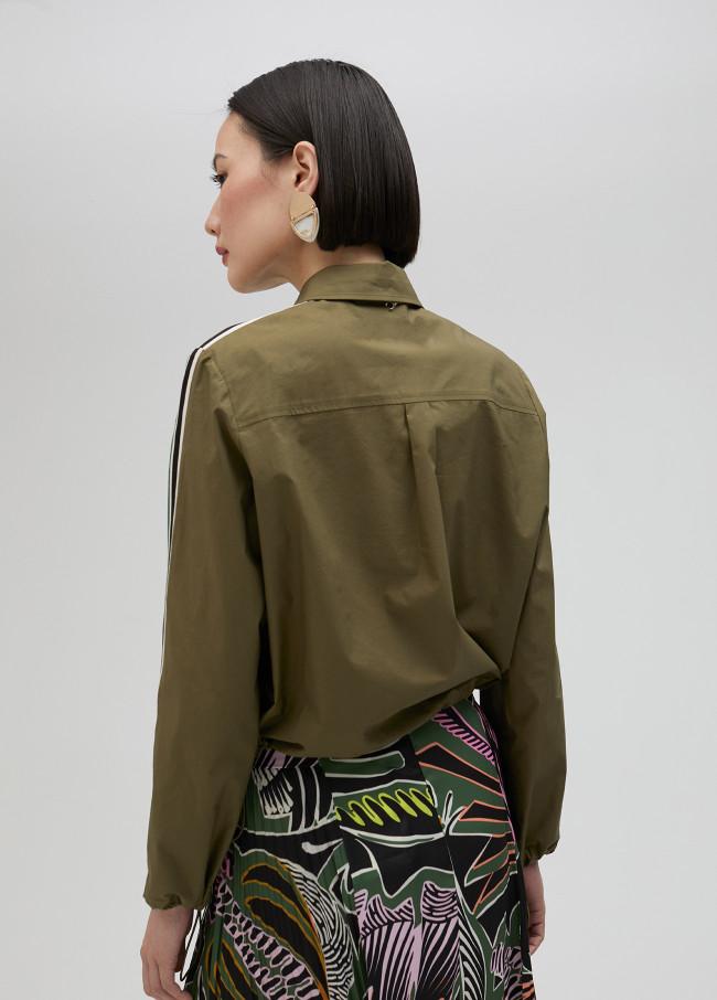 Lola Casademunt Camisa Popel Con Goma En Cintura