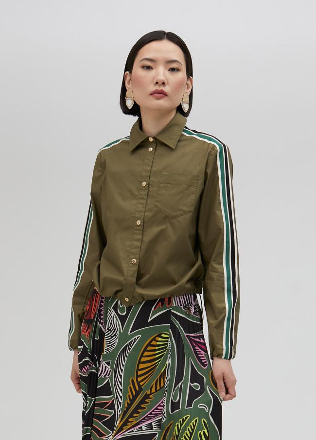 lola casademunt Camisa popel con goma en cintura