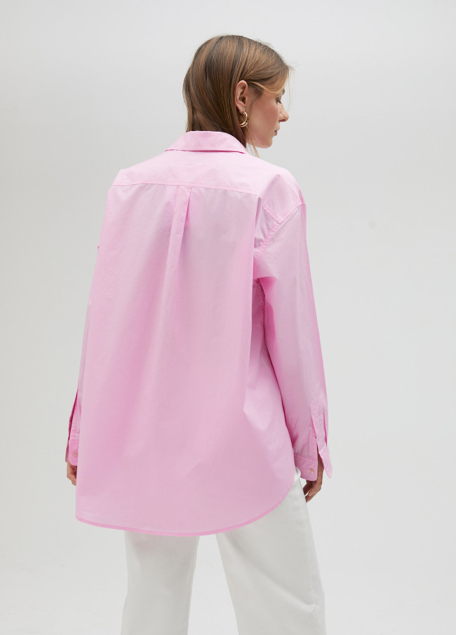 Lola Casademunt Camisa Popelín Oversize