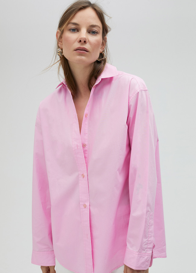 Lola Casademunt Camisa Popelín Oversize