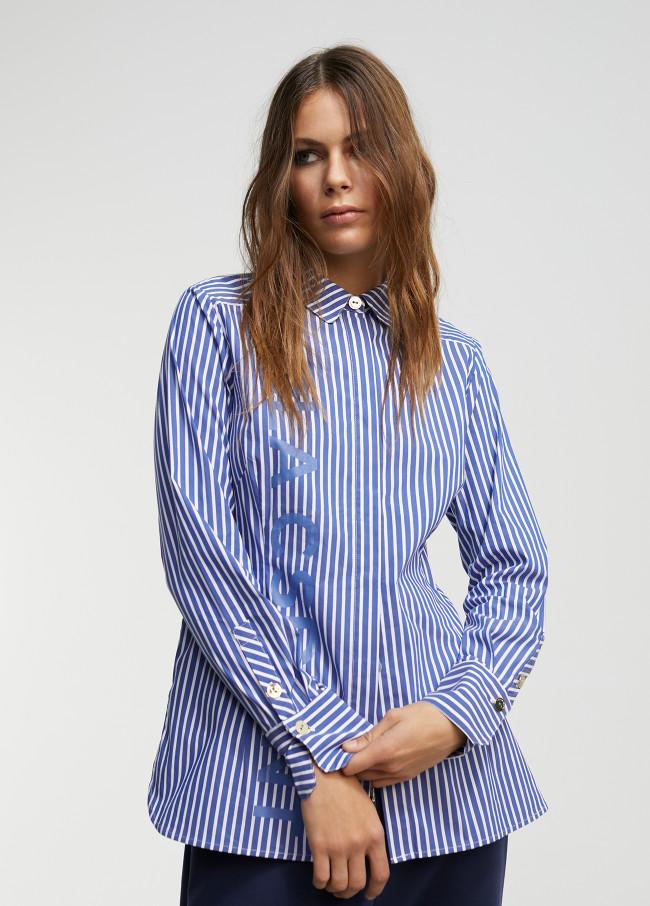 Lola Casademunt Camisa Rayas Logo