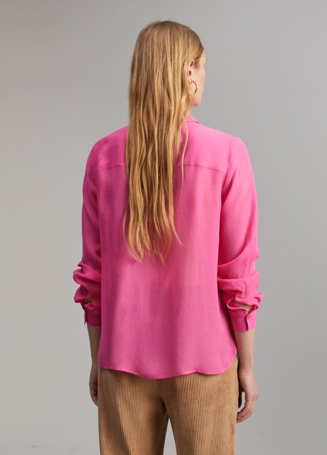 Lola Casademunt Camisa Transparencia Bolsillos