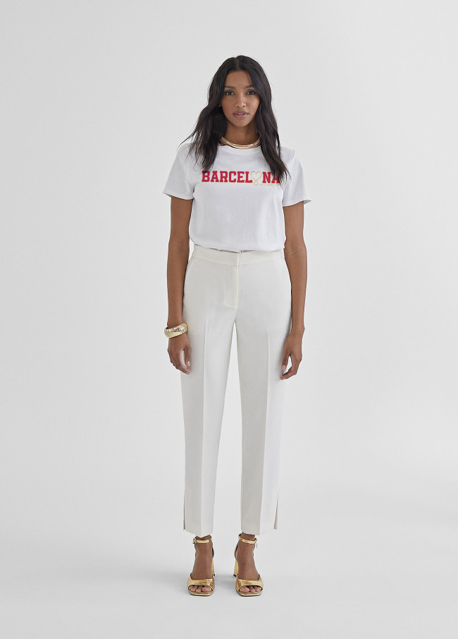 Lola Casademunt Camiseta Básica Barcelona