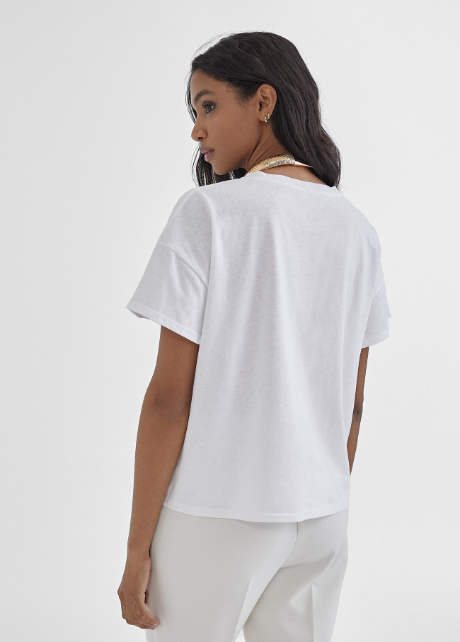 Lola Casademunt Camiseta Básica Barcelona