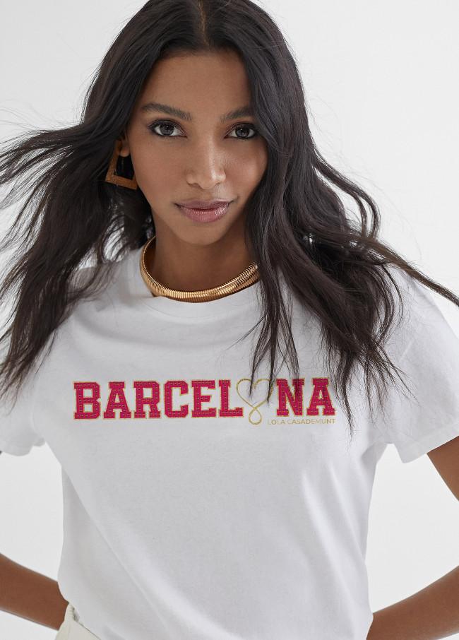 lola casademunt Camiseta básica Barcelona