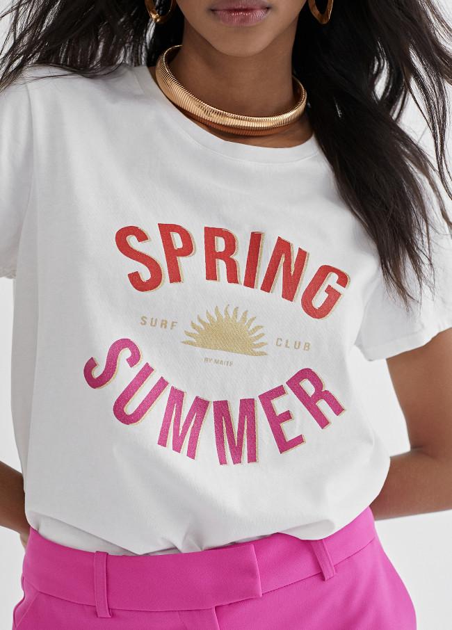 Lola Casademunt Camiseta Básica Summer