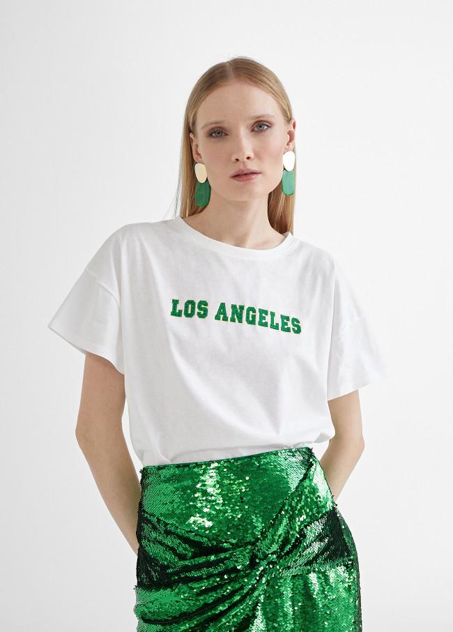 lola casademunt Camiseta city verde
